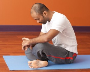 Meditating since he was a baby Shakthi is a peace